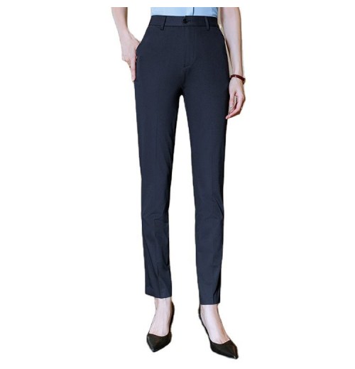 ODM/OEM Black High Waisted Formal Office Styles Preloved Wear Pants For The Ladies ODM/OEM Black High Waisted Formal Office Styles Preloved Wear Pants For The Ladies